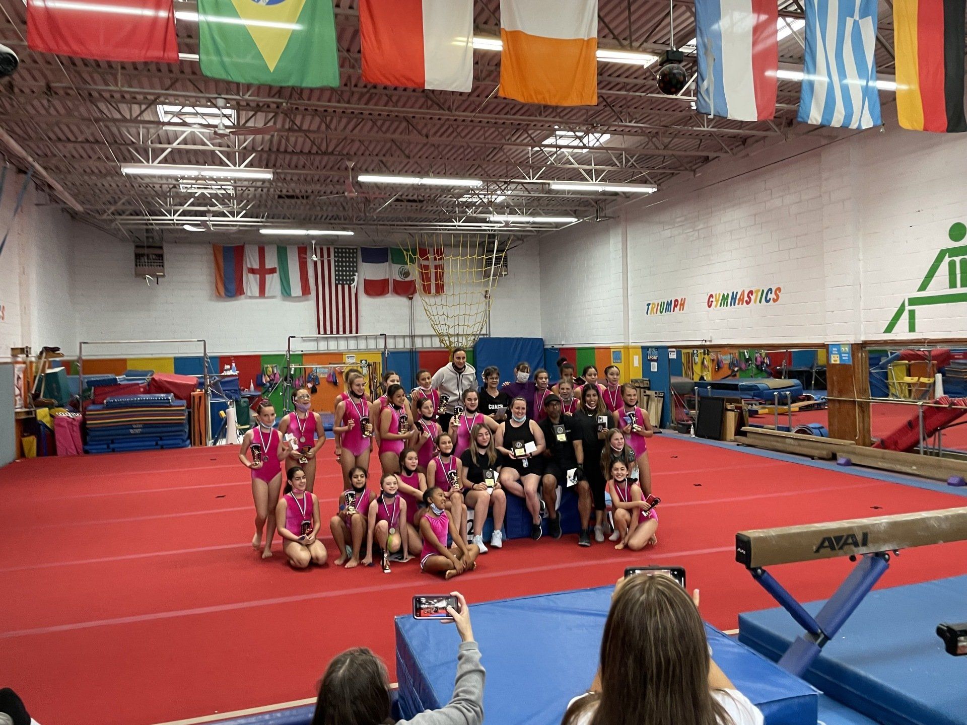 Floor tumbling