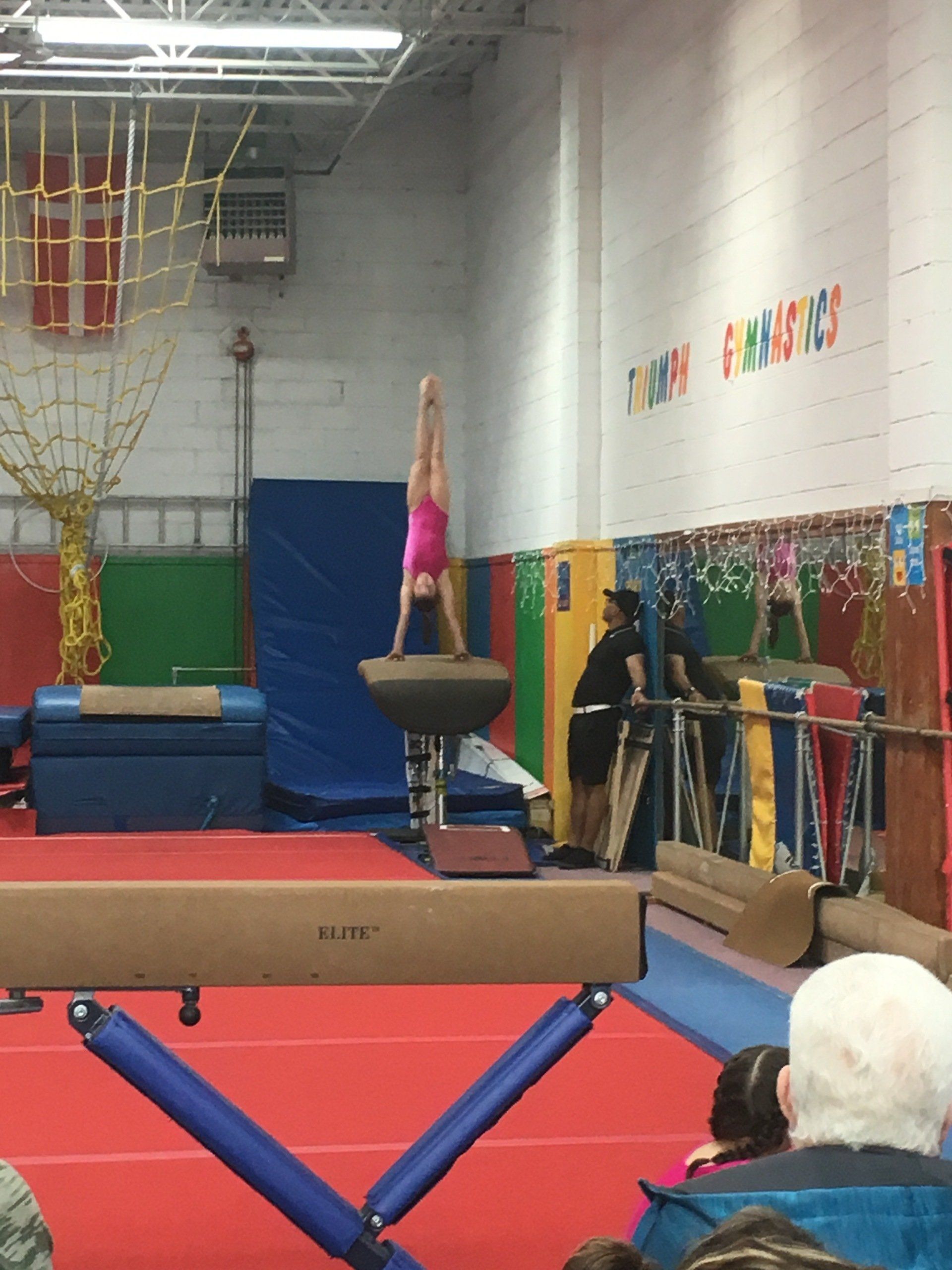 Tumble track practice