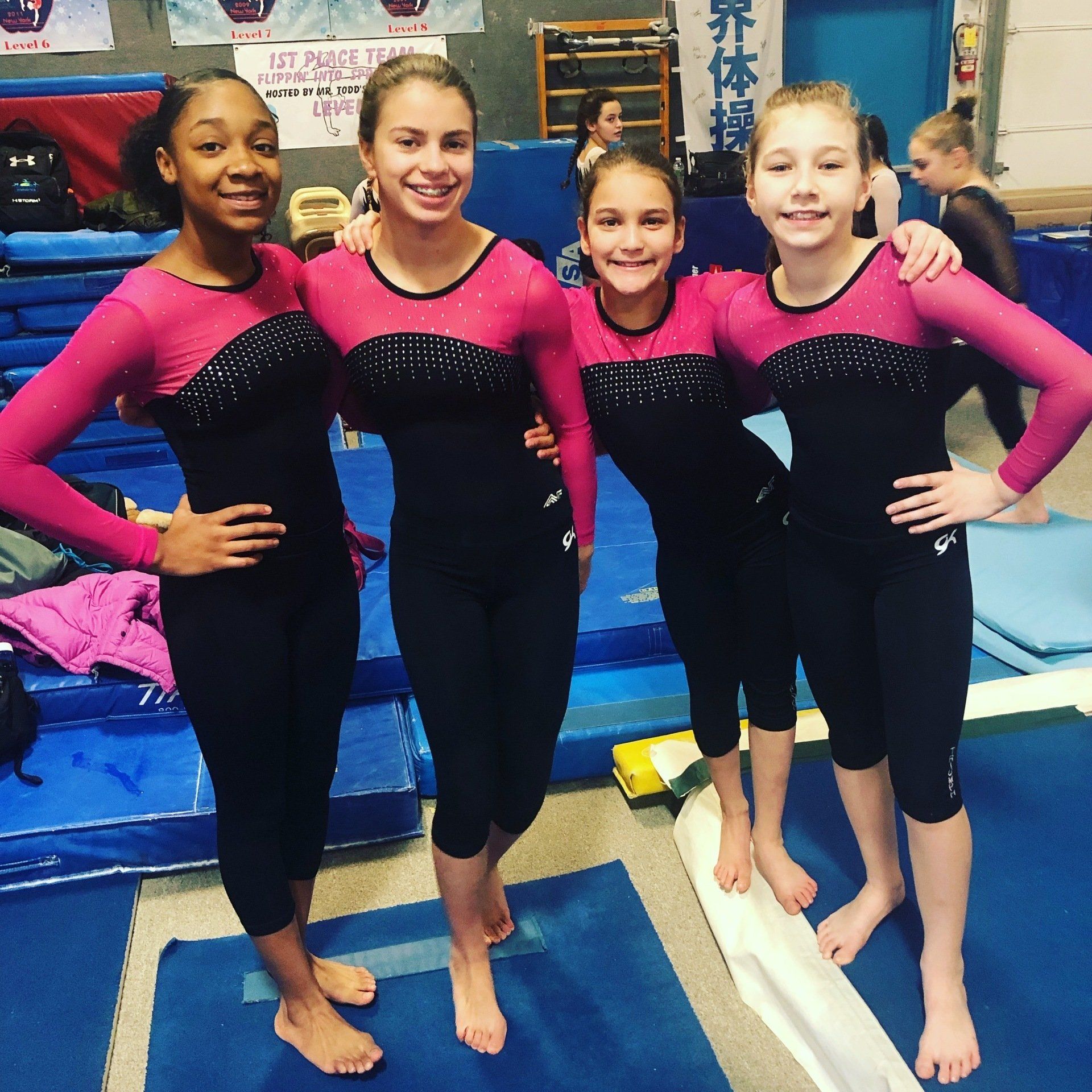 Triumph Gymnastics class in action